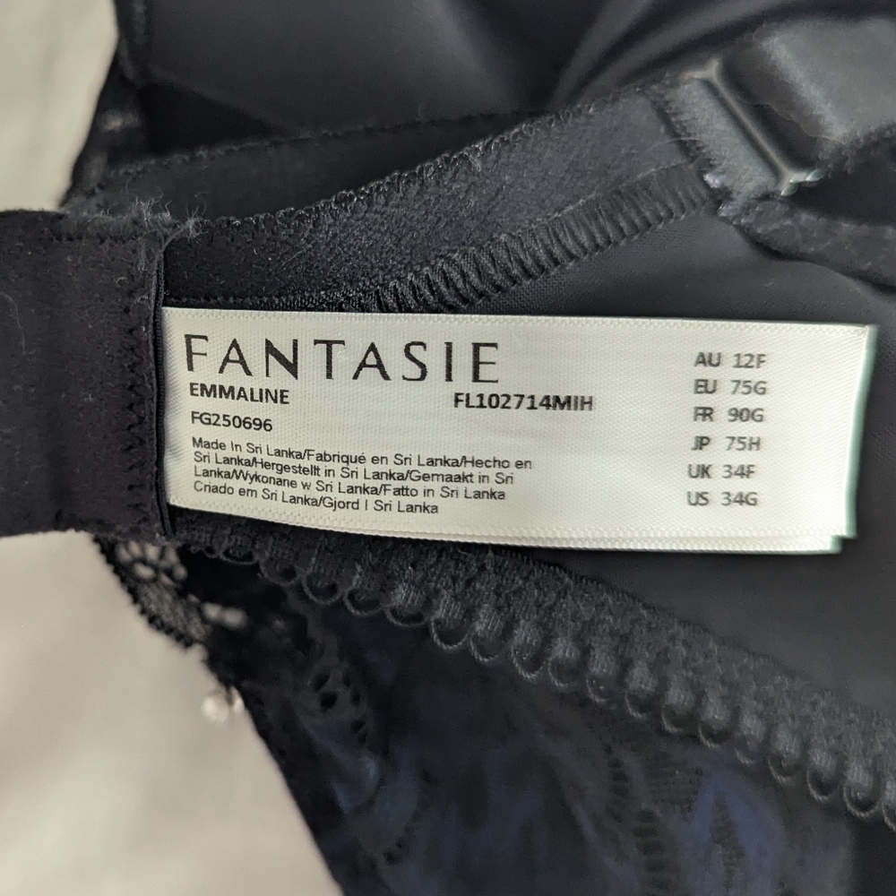 Fantasie Emmaline Plunge Bra - 34G - Picture 3 of 5